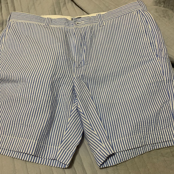 J. Crew Shorts Jcrew Mens Seersucker Shorts Poshmark